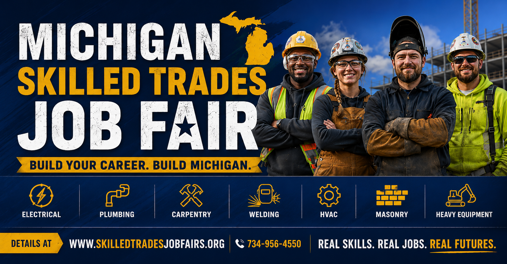 Michigan Metro Detroit skilled trades job fair